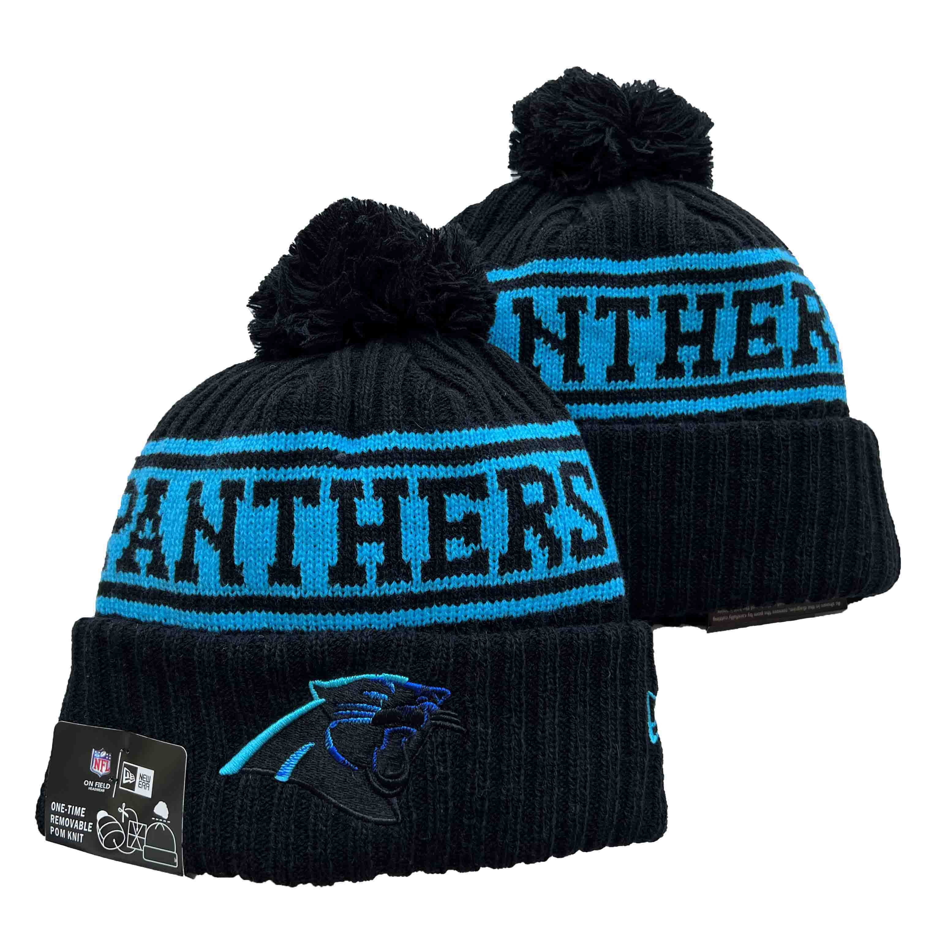 Carolina Panthers Knit Hats 091